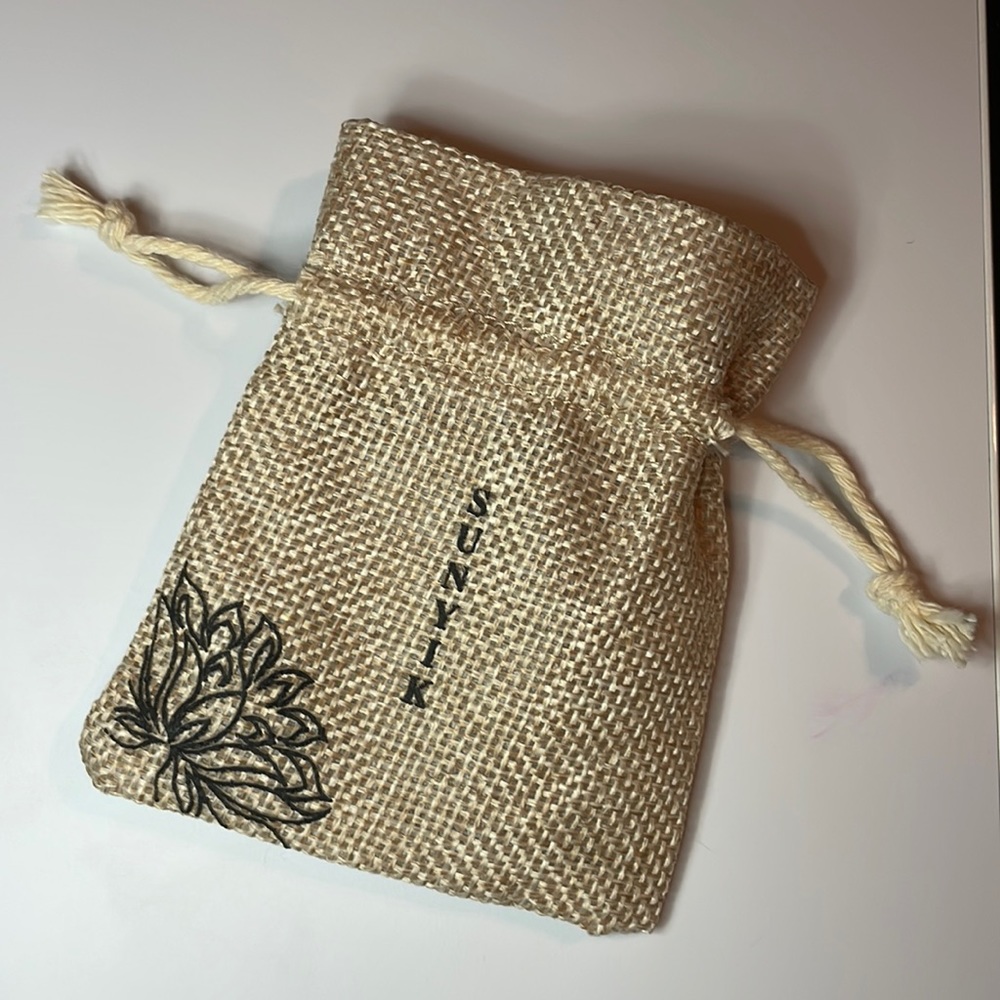 Cute reusable bag brown